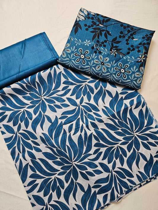 Print Lawn 3 piece Suit PL002