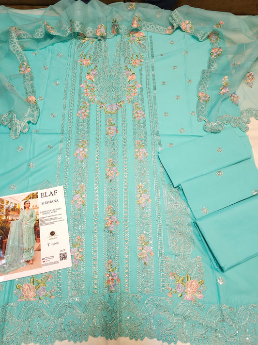 Embroidered Lawn Suit EL011