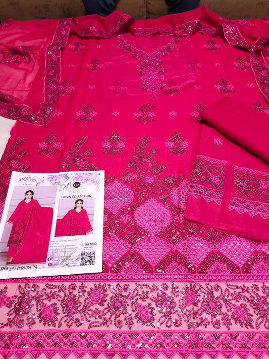 Embroidered Lawn Suit EL012