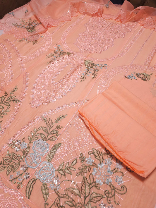 Embroidered Lawn Suit EL009